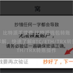 比特派手续费 比特派钱包转账教程详解，快速了解BTC/ETH/TRX转账操作