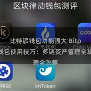 比特派钱包功能强大 Bitpie钱包使用技巧：多链资产管理全攻略