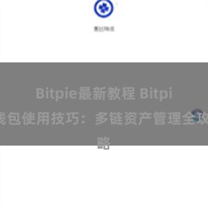 Bitpie最新教程 Bitpie钱包使用技巧：多链资产管理全攻略