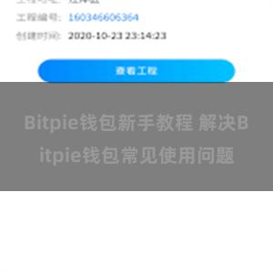 Bitpie钱包新手教程 解决Bitpie钱包常见使用问题