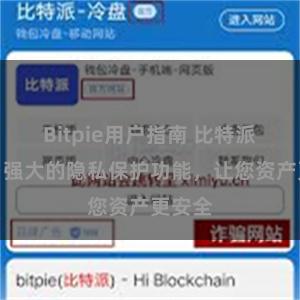 Bitpie用户指南 比特派钱包：强大的隐私保护功能，让您资产更安全