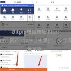 Bitpie教程地址 Bitpie钱包：资产100%自主掌控，安全可靠。