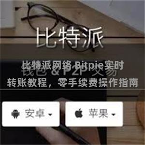 比特派网络 Bitpie实时转账教程，零手续费操作指南