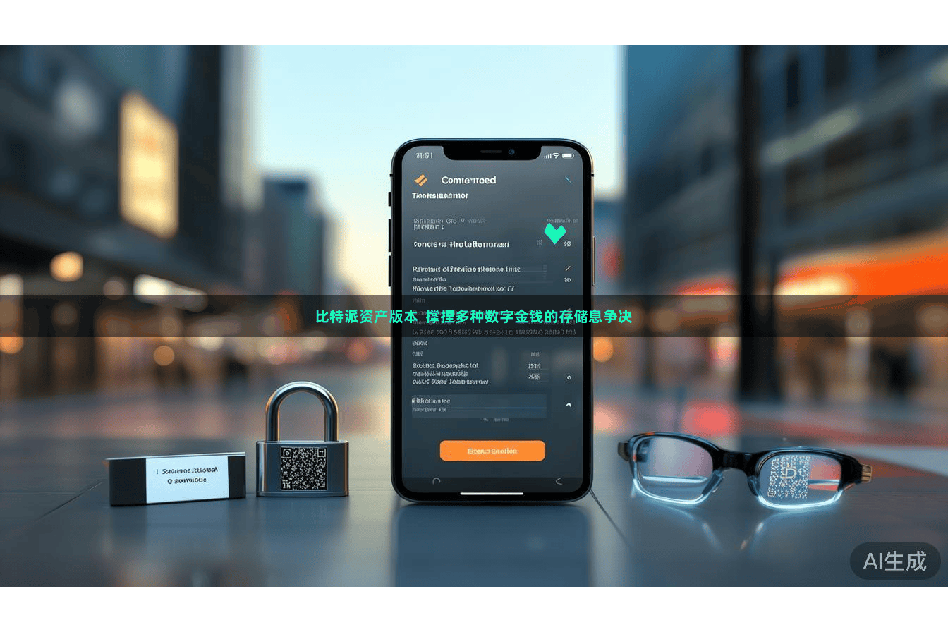 比特派资产版本  撑捏多种数字金钱的存储息争决