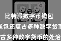 比特派数字币钱包  Bitpie钱包还复古多种数字货币的处治