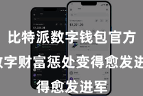 比特派数字钱包官方  数字财富惩处变得愈发进军